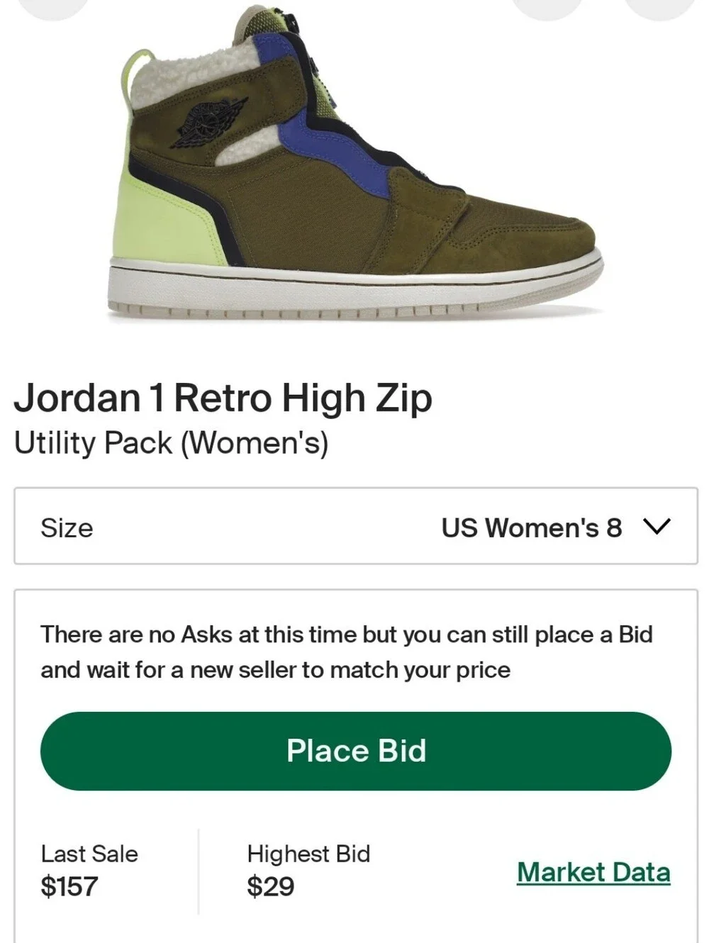 Jordan 1 Retro High Zip Sneakers Utility Pack